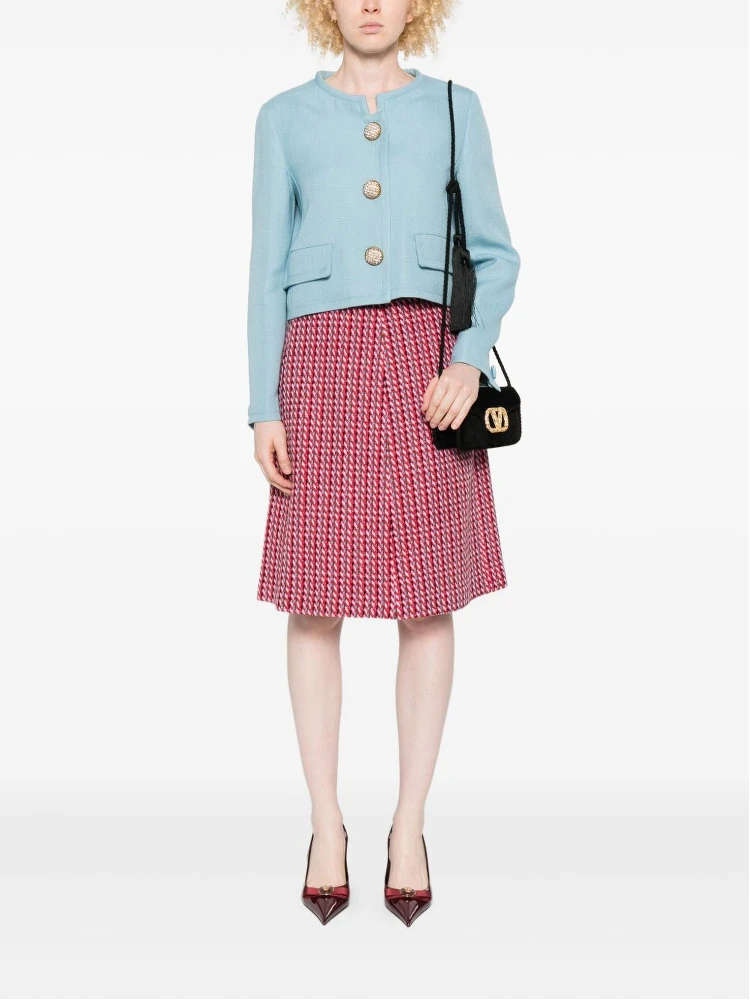 Embellished Button Jacket alternative