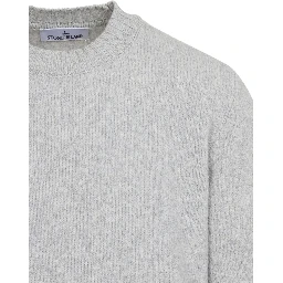 ribbed crew-neck sweater