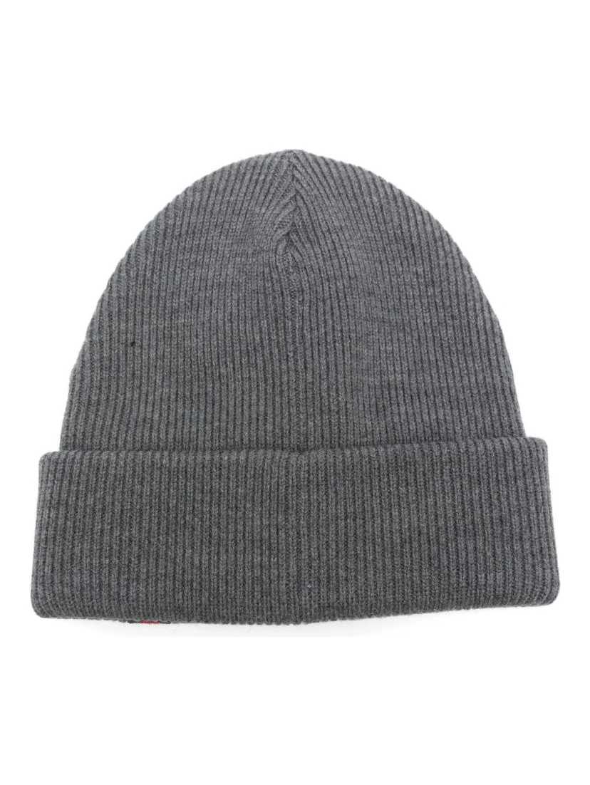 Gucci ribbed web beanie