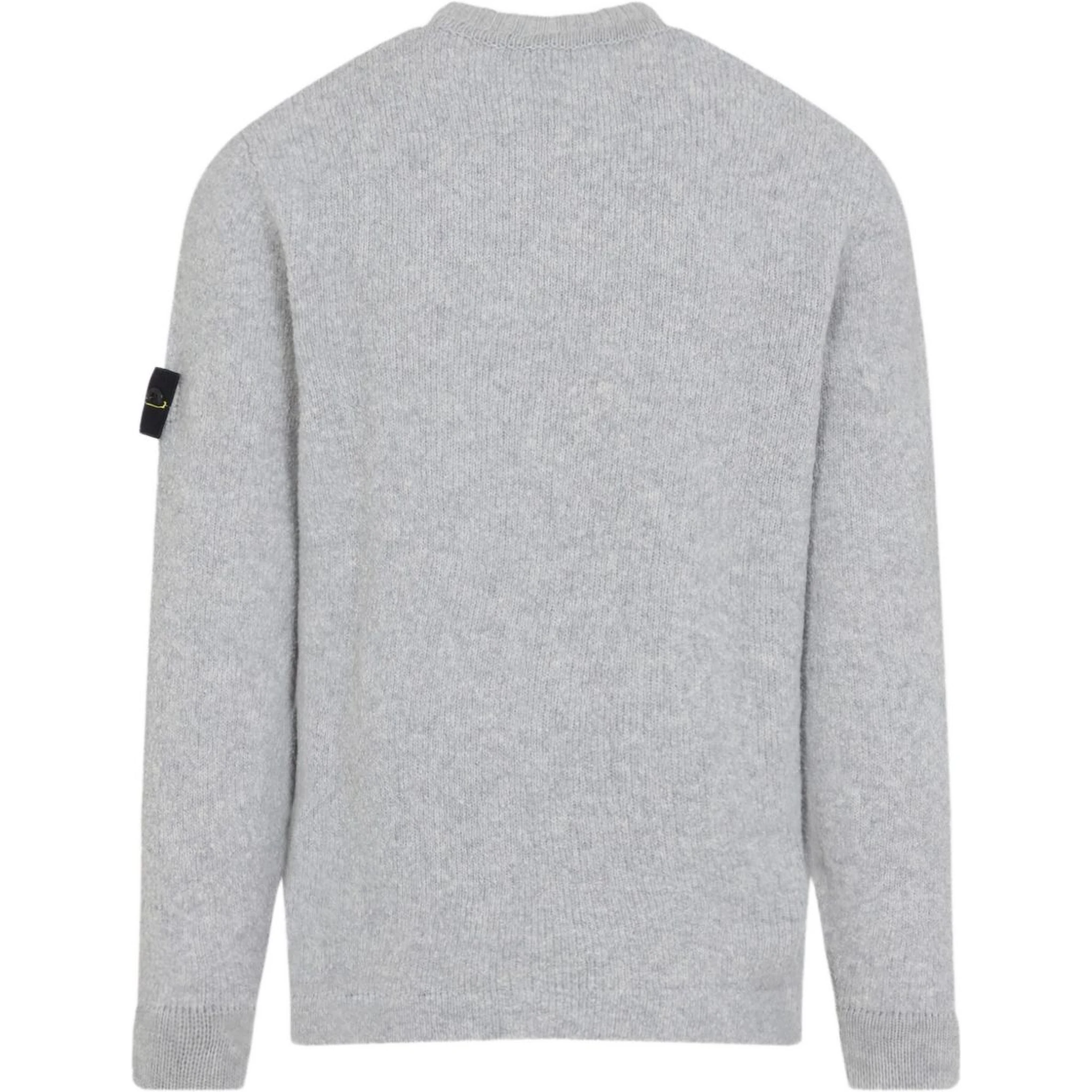 ribbed crew-neck sweater