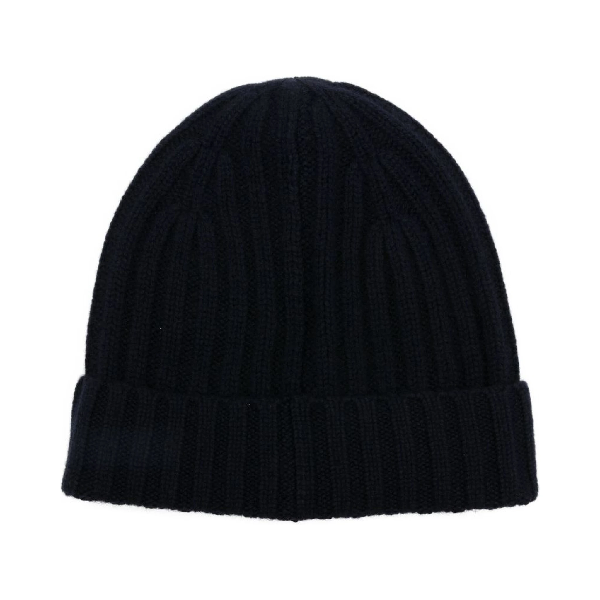 ribbed-knit cashmere beanie