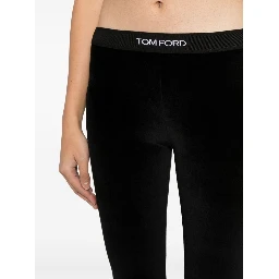 logo-waist leggings