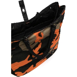 camouflage large tote bag