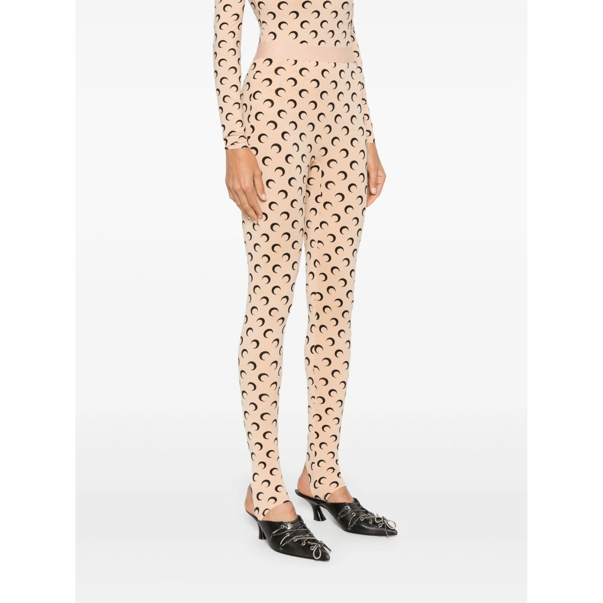 Moon jersey leggings