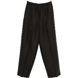 Elasticated-Waistband Trousers