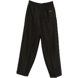 Elasticated-Waistband Trousers
