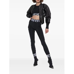 Adeline logo-waistband leggings