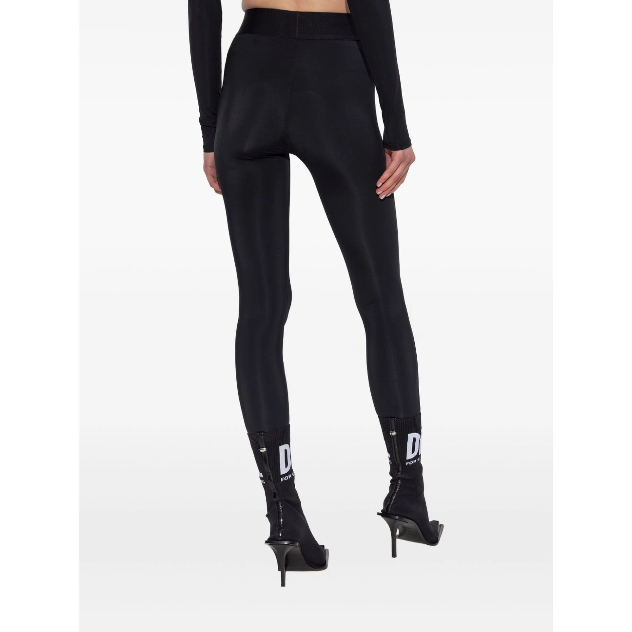 Adeline logo-waistband leggings