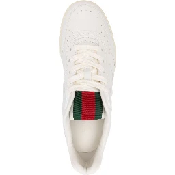 Re-Web leather sneakers