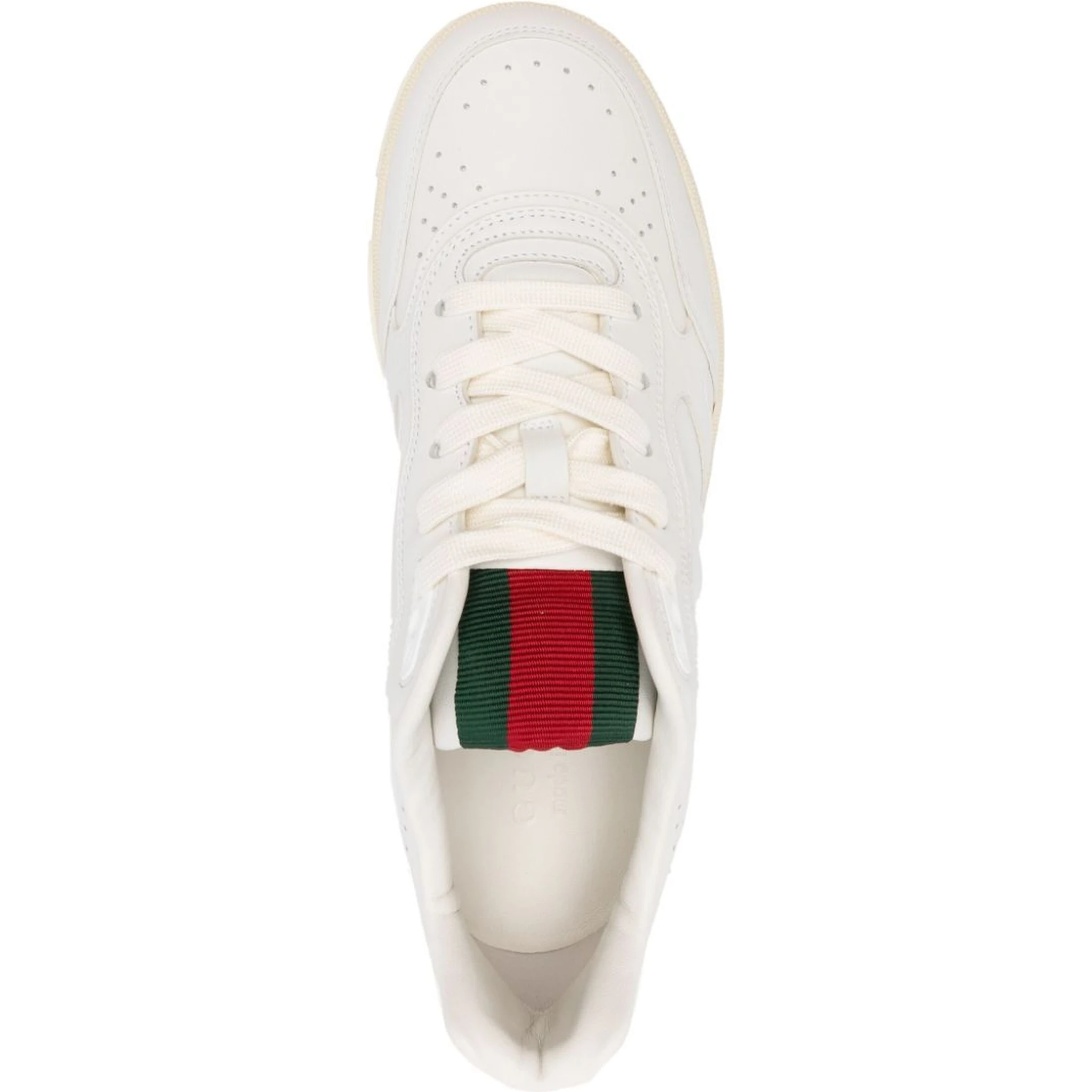 Re-Web leather sneakers