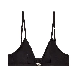 Women Triangle Bra In Black