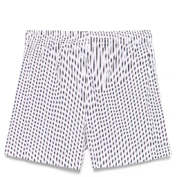 striped cotton shorts