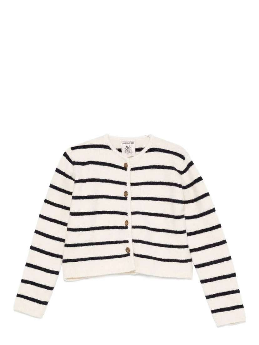 Semicouture Sweaters White