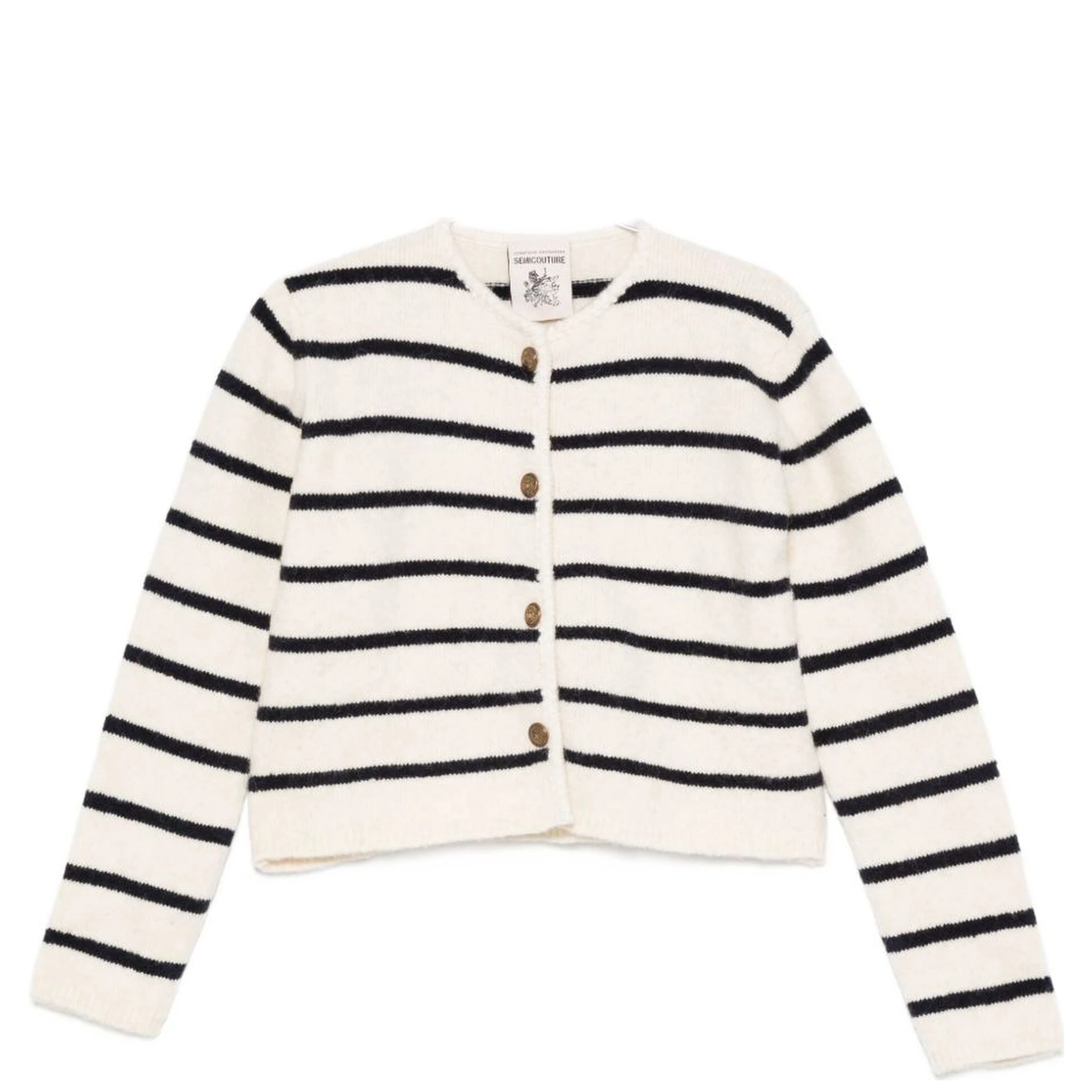 Semicouture Sweaters White