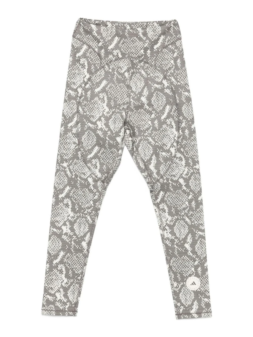 adidas by Stella McCartney snakeskin-print performance leggings