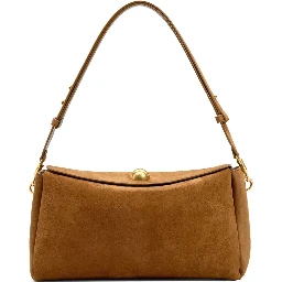 AMI Paris Carrousel suede bag