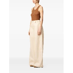 Wide Fit cotton jeans