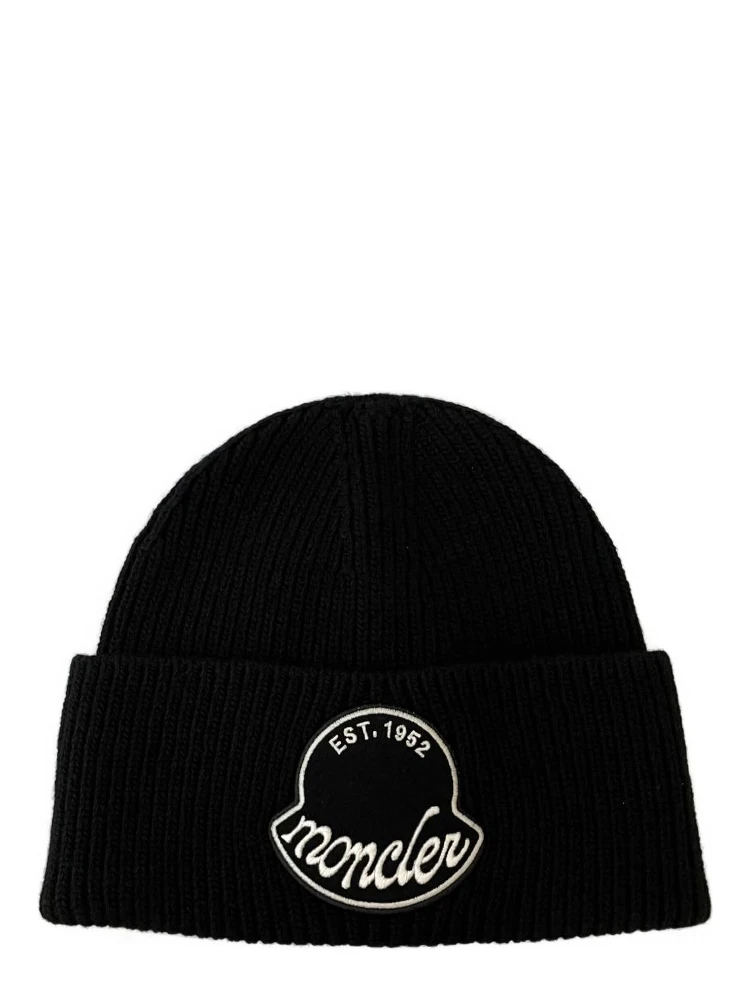 logo-patch beanie