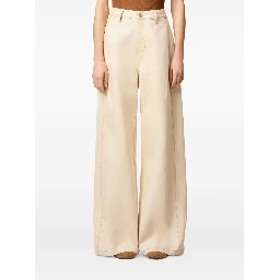 Wide Fit cotton jeans