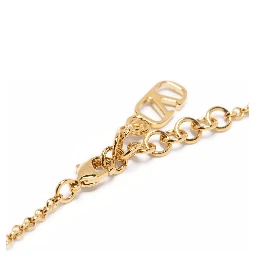 Vlogo Signature Strass Bracelet In Gold