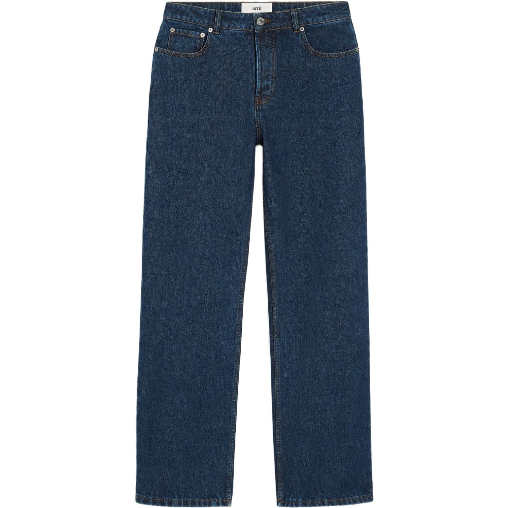 AMI Paris cotton loose-fit jeans