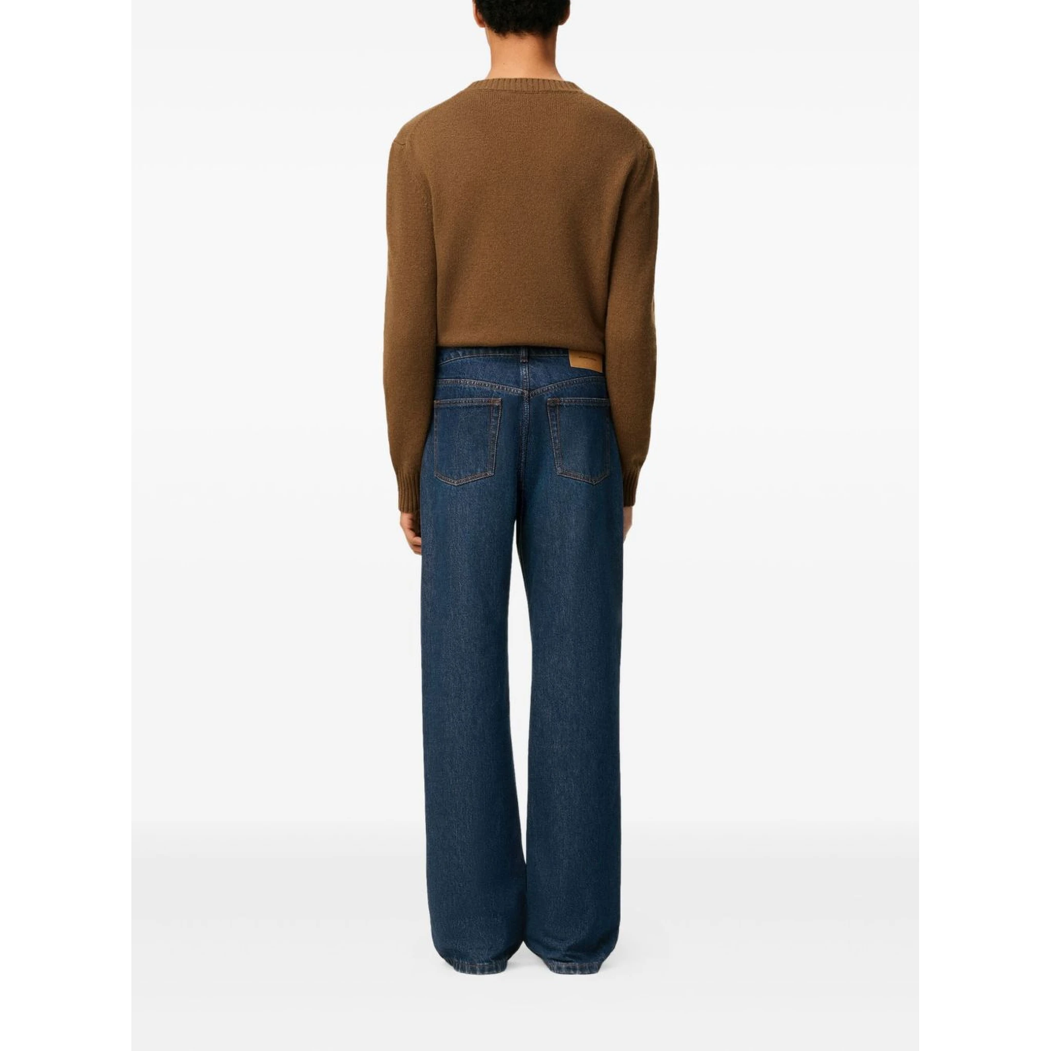 AMI Paris cotton loose-fit jeans