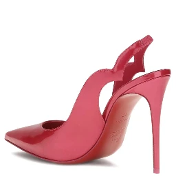 Fuchsia Slingback Stiletto With Heel In Multi
