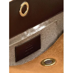 AMI Paris Carrousel suede bag