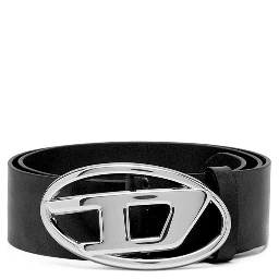 1DR logo-buckle leather belt