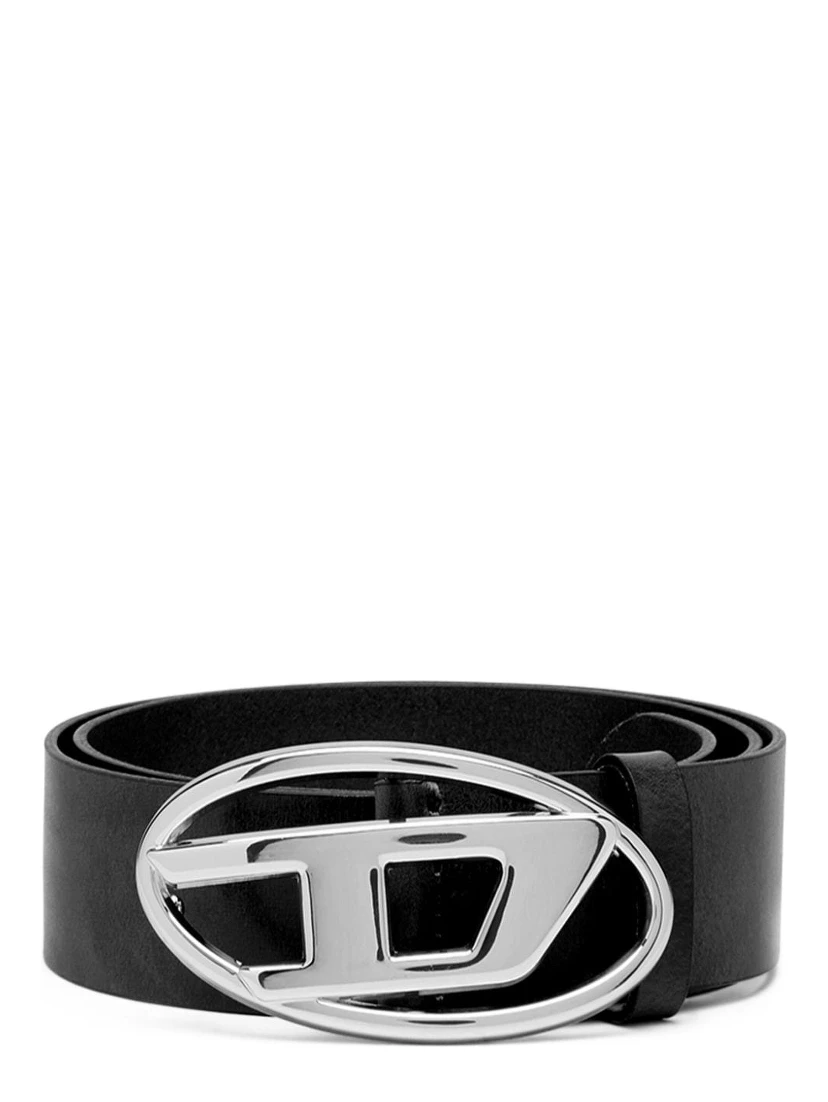 1DR logo-buckle leather belt