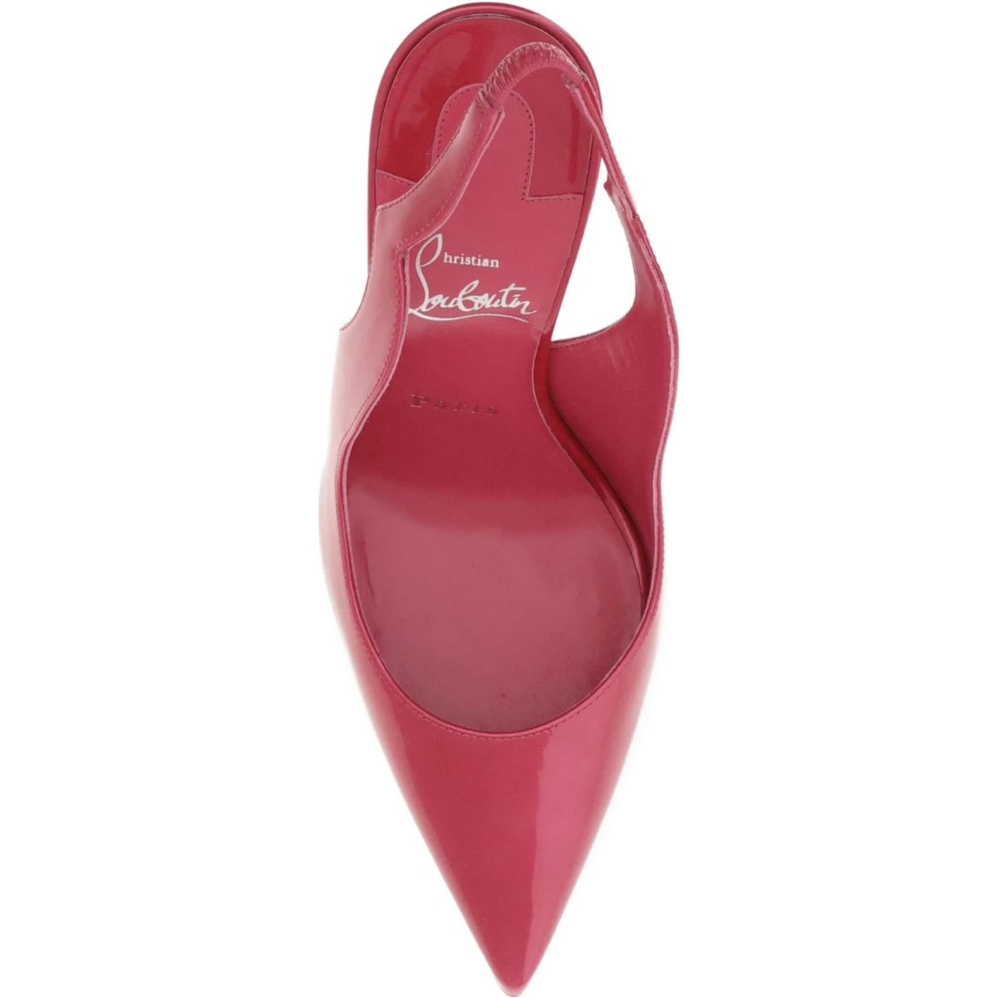 Fuchsia Slingback Stiletto With Heel In Multi