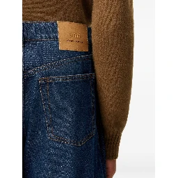 AMI Paris cotton loose-fit jeans