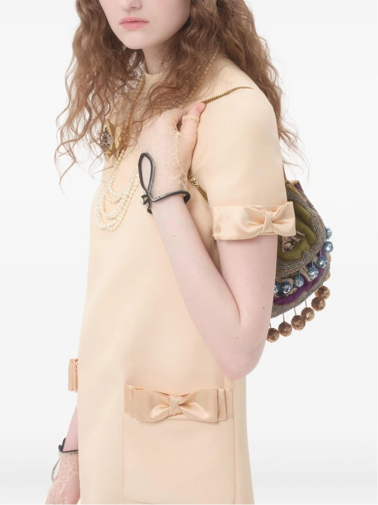 Crepe Couture mini dress alternative