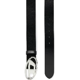 1DR logo-buckle leather belt