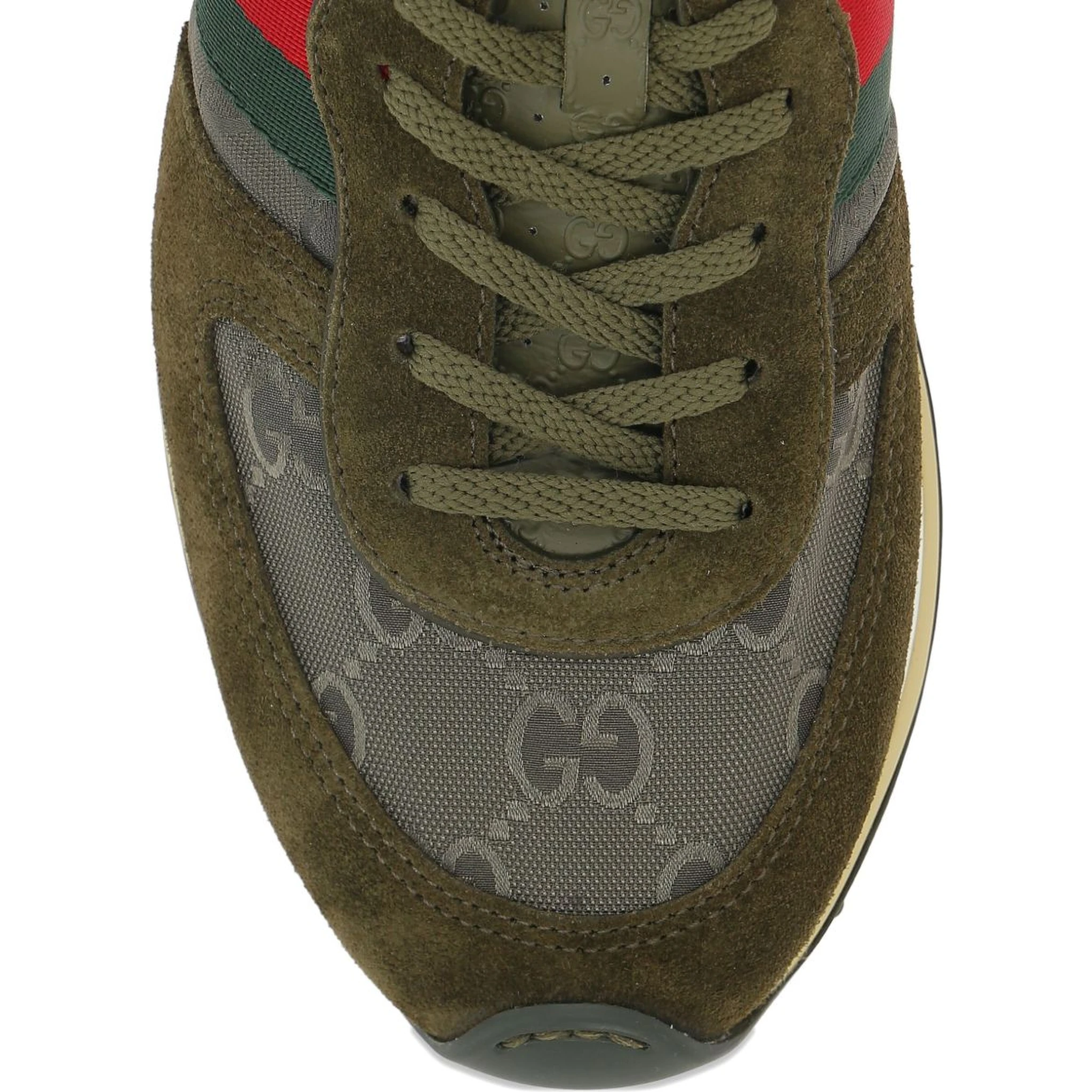 Re-Motion GG-monogram suede sneakers