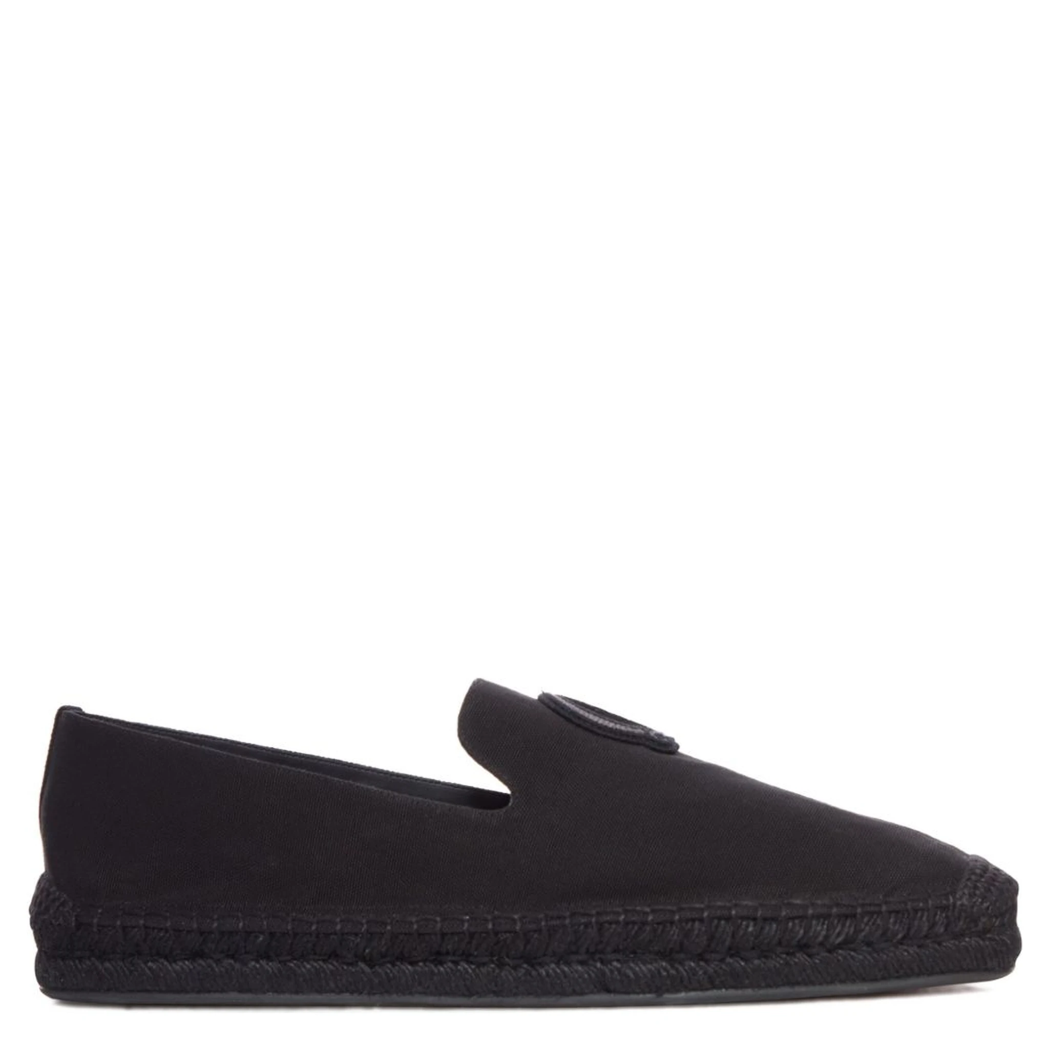 Nanou Leather Loafers Featuring Braided Trim In Black