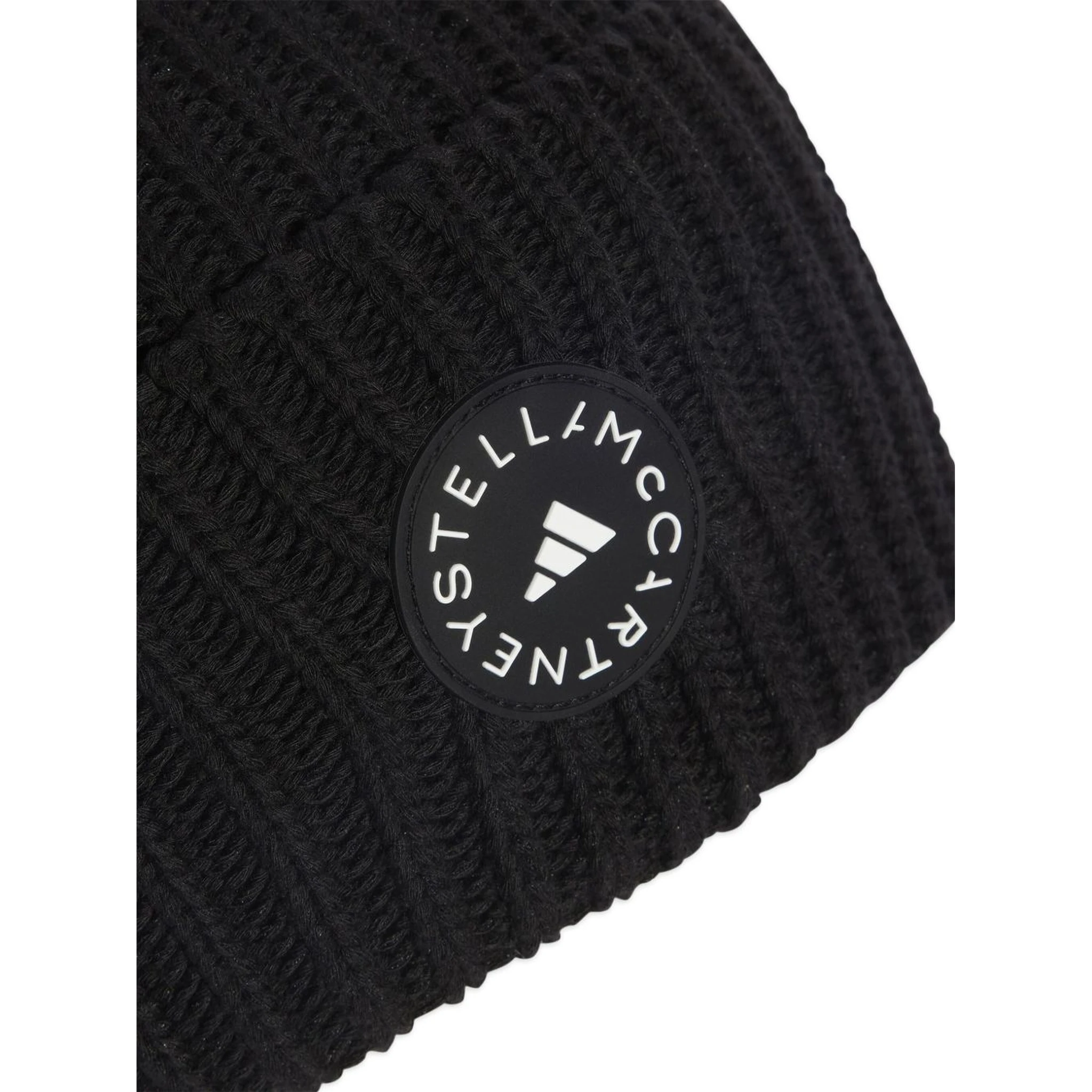adidas by Stella McCartney ribbed-knit cotton beanie