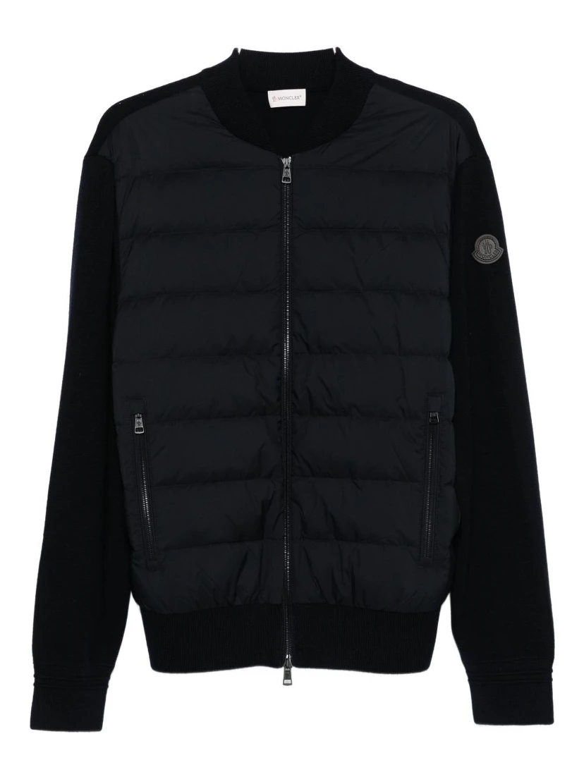 Moncler Sweaters Blue