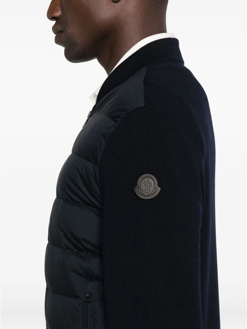 Moncler Sweaters Blue