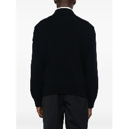 Moncler Sweaters Blue