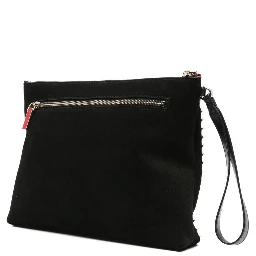 studded clutch bag