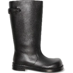 buckle-detailing knee-high boots