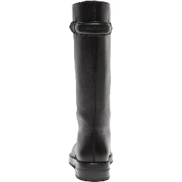 buckle-detailing knee-high boots