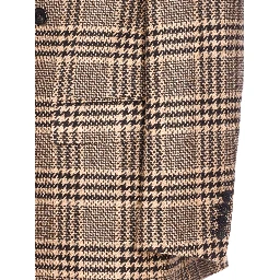 Saint Laurent double-breasted check blazer