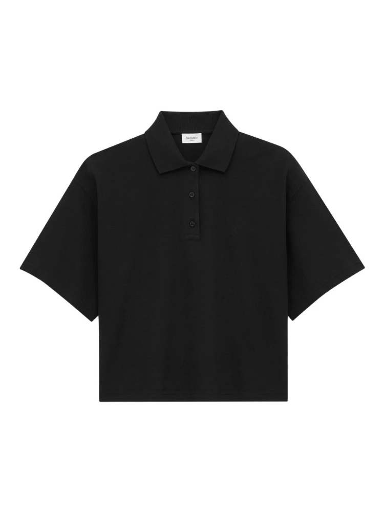 cassandre-embroidered polo shirt