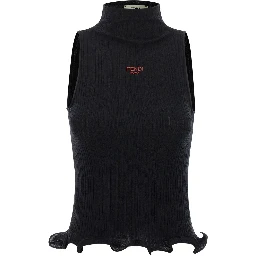 Sleeveless Virgin Wool Top