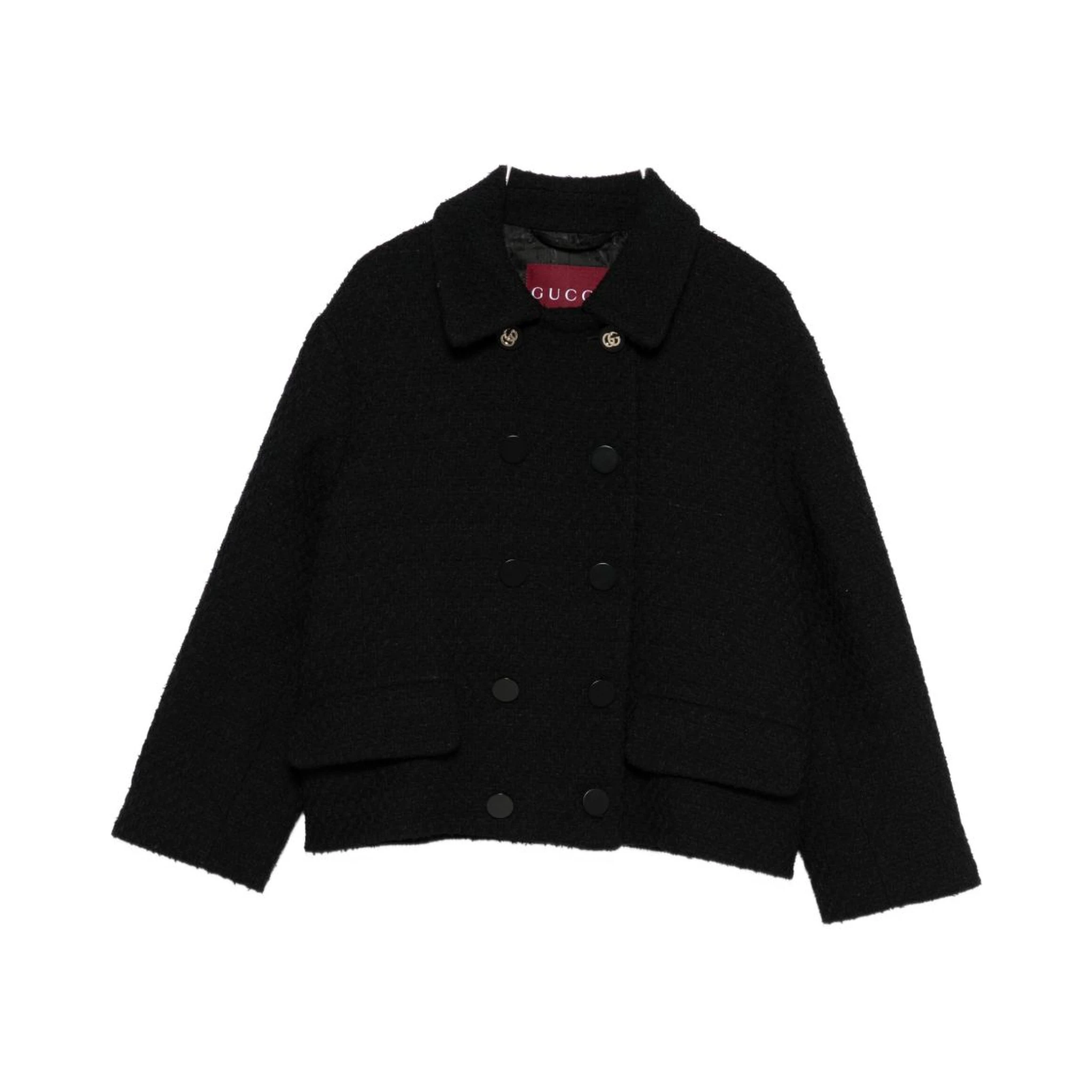 Gucci double-breasted button jacket