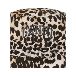 logo-embroidered bucket hat