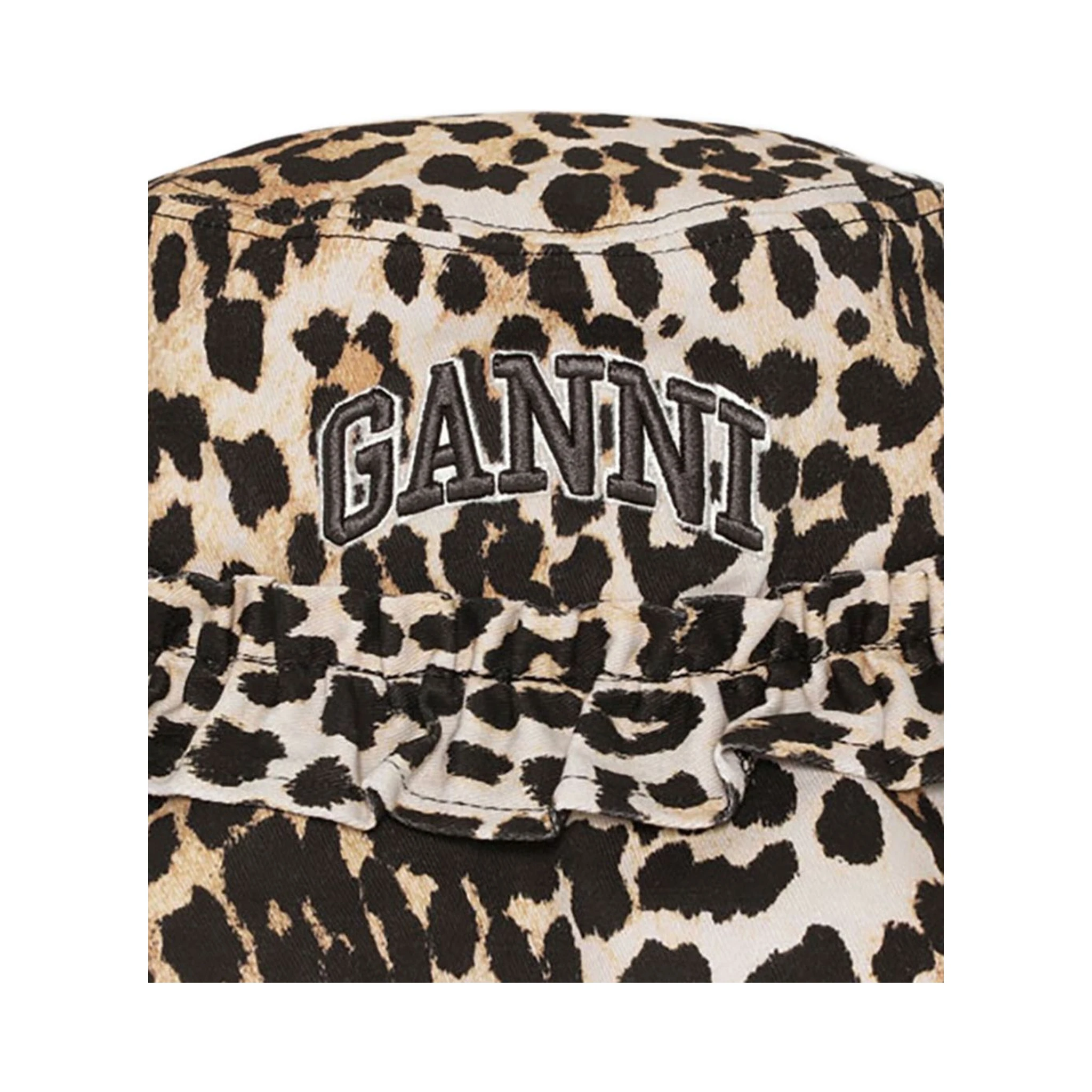 logo-embroidered bucket hat