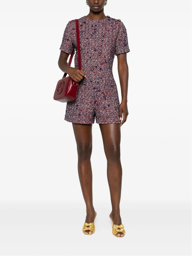 Gucci buttoned short-sleeve playsuit alternative